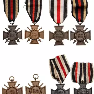 The Honour Cross of the World War 1914-1918, Lot of 8