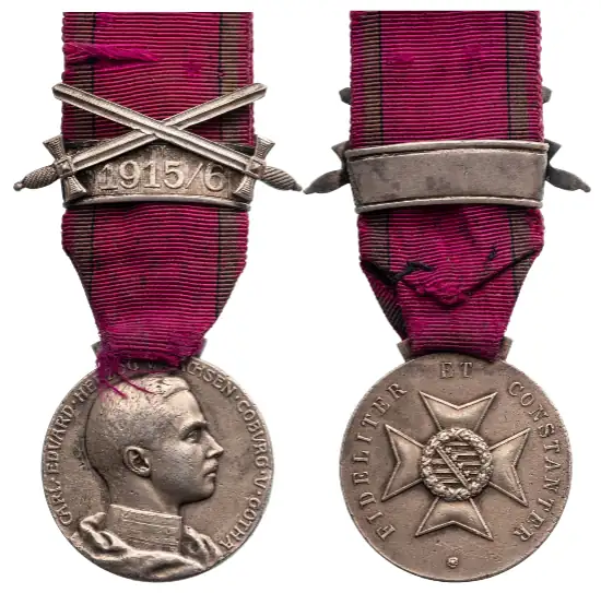 Saxe-Ernestine House Order Medals Of Merit
