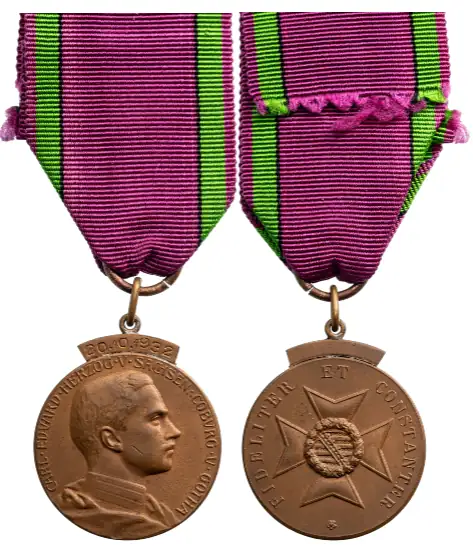 Saxe-Ernestine House Order Medals Of Merit