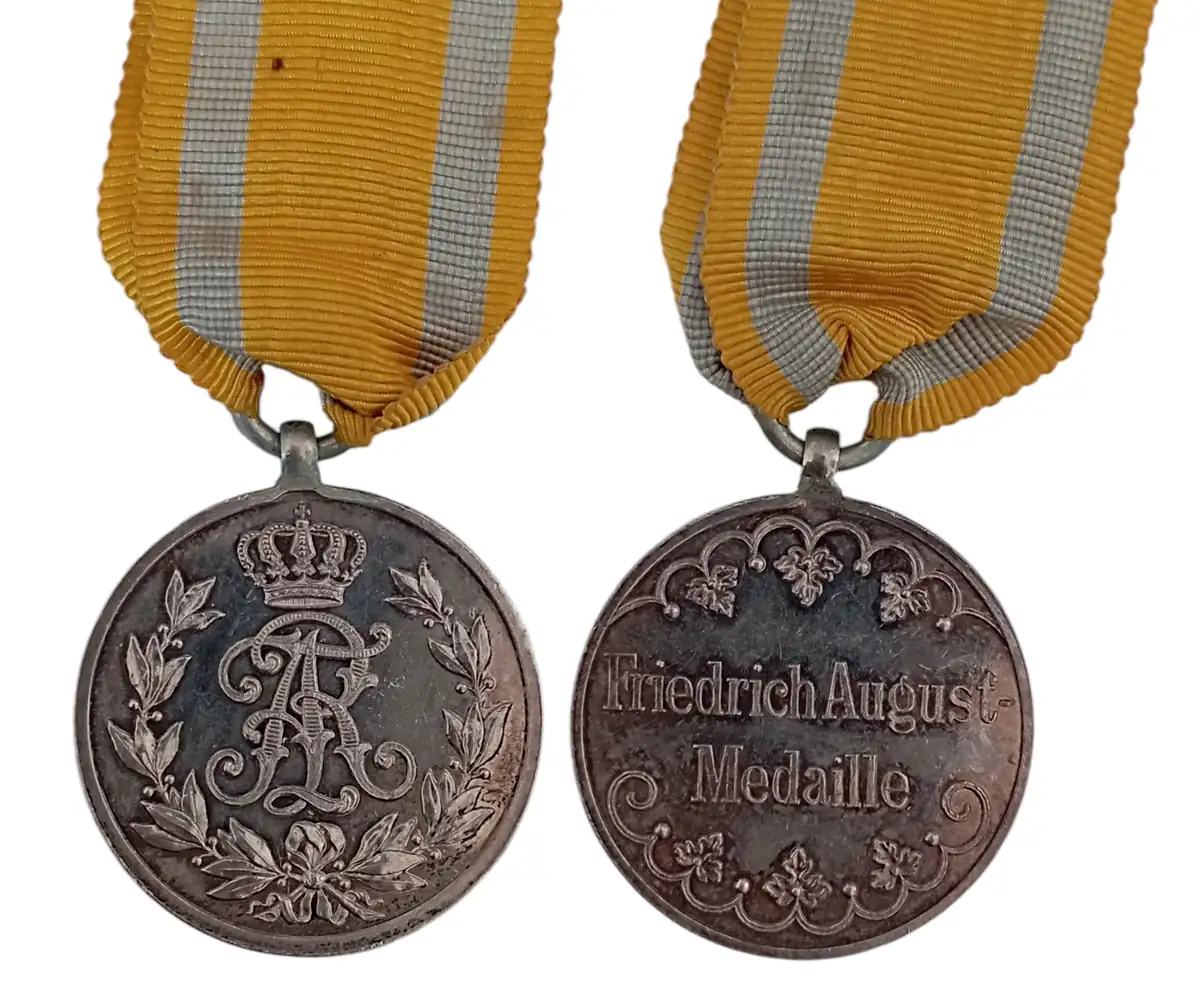 Friedrich August Medal for Military Merit, Silver Class, 1905