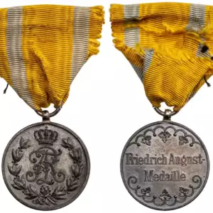 Friedrich August Medal for Military Merit, Bronze Class, 1905