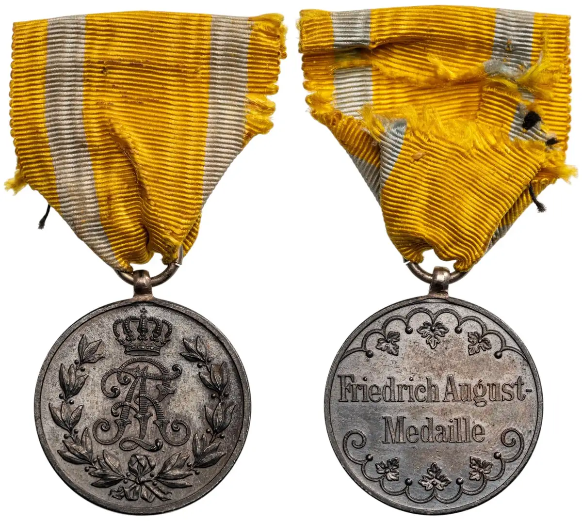 Friedrich August Medal for Military Merit, Bronze Class, 1905