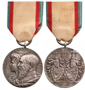 25th Wedding Anniversary (Silver Jubelee) of Prince Georg and Princess Marie, 1907