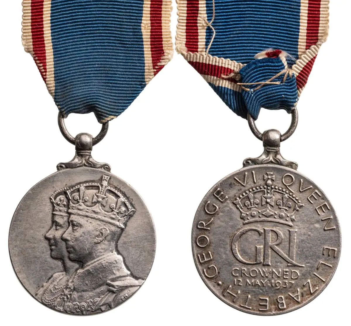 Coronation Medal, King George VI and Queen Elizabeth, 1937